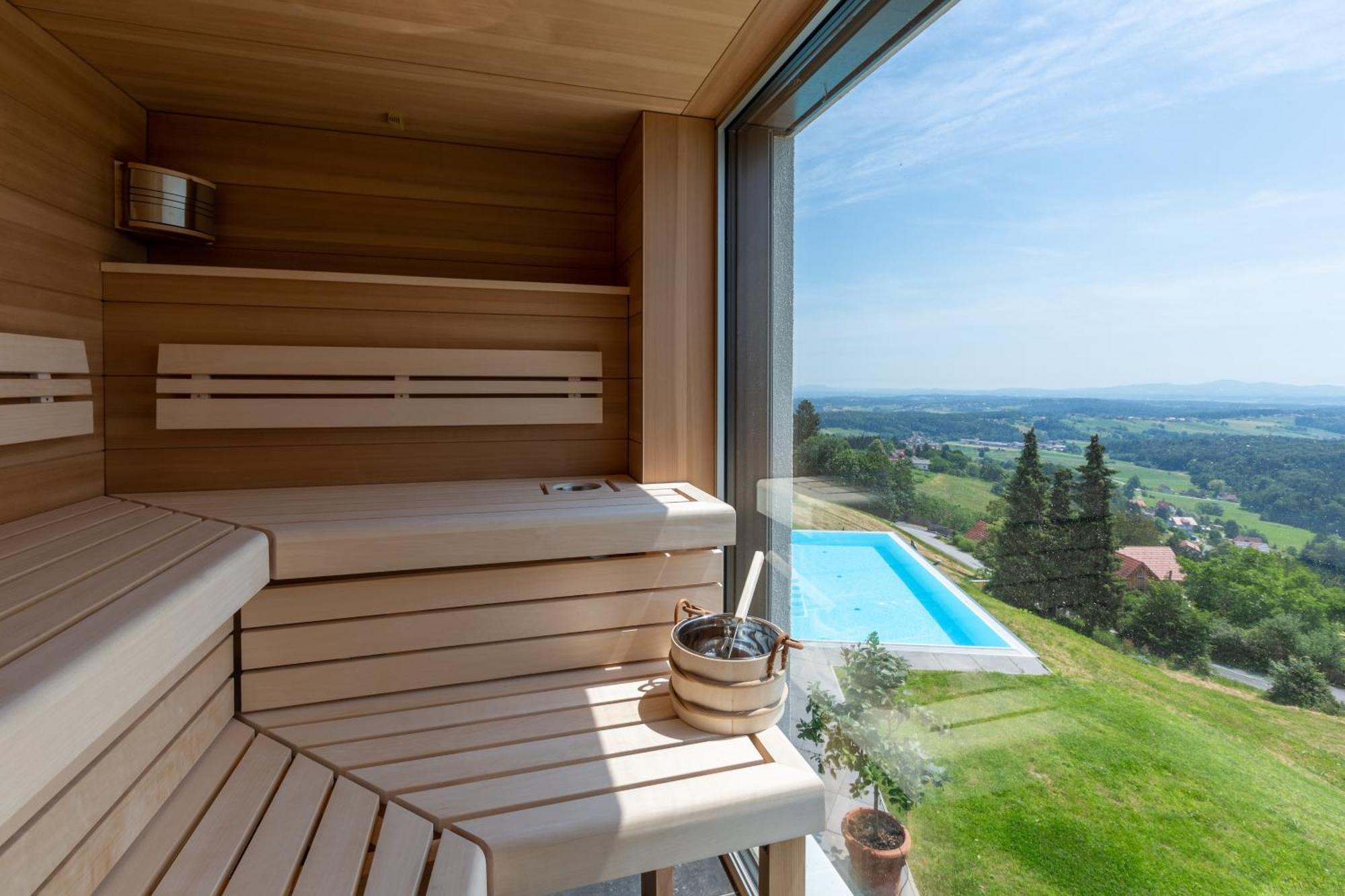 Greim15 --- Ganzes Ferienhaus Mit Fernsicht, Pool, Wellness Deutschlandsberg Exterior photo