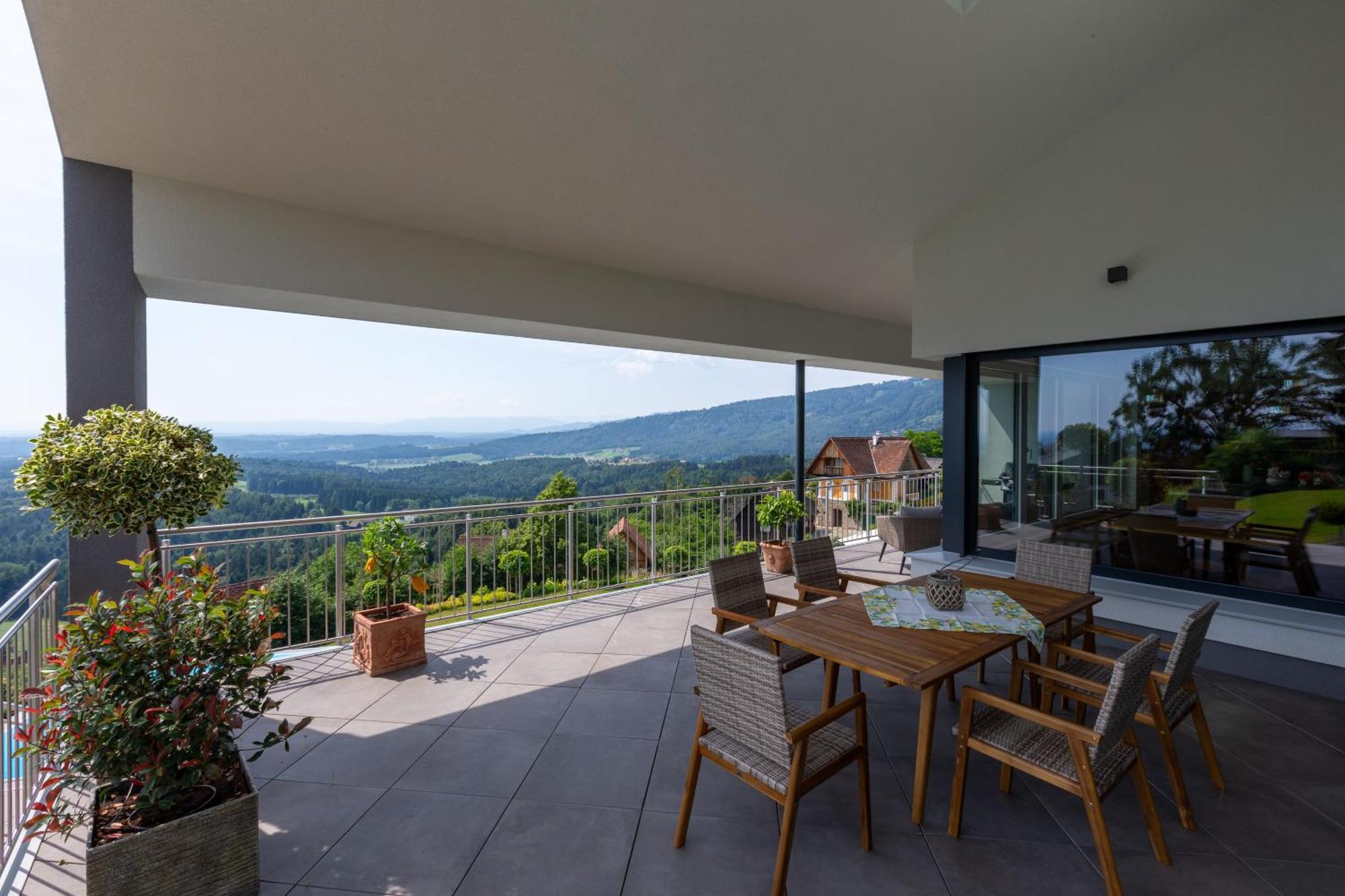 Greim15 --- Ganzes Ferienhaus Mit Fernsicht, Pool, Wellness Deutschlandsberg Exterior photo